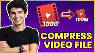 How to Compress Video Size | NO LOSS in Video Quality | Effortlessly in One Click (2024 Tutorial)