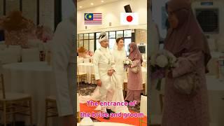 Malay  Jepun  Sy first time pergi wedding melayu