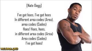 Ludacris - Area Codes ft. Nate Dogg (Lyrics)