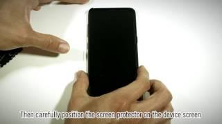Galaxy S8 & S8+ Tempered Glass Screen Protector Installation Video | i-Blason