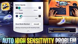 Auto High  Sensitivity Problem Fix | Panda mouse pro, Bluestacks, Octopus high sensitivity problem