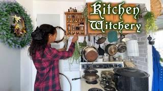 Cottage Witch Kitchen Vlog  Harvesting, Foraging, Cooking, Filling My Magical Pantry & Apothecary 