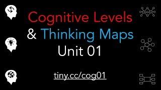 Edu Inc Cognitive Levels and Thinking Maps - Unit 1