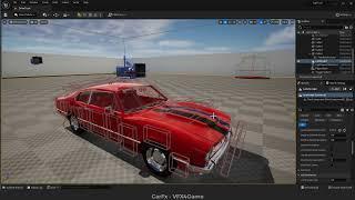 Car Fx Technical Show in Unreal Engine