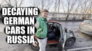 Propadajoči nemški avtomobili v ruski delitvi avtomobilov