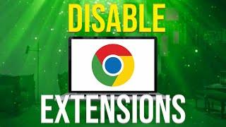 How To Disable Chrome Extensions On Mac