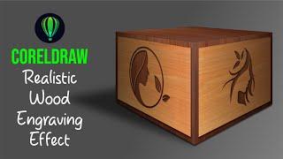 Create Realistic Wood Engraving Effect in CorelDRAW