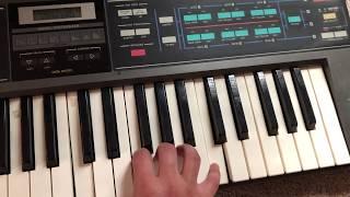 Casio CZ-1000 Vintage Synthesizer Keyboard Synth