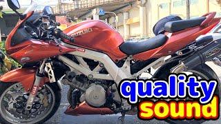 SUZUKI SV1000 motor cycle video with High Quality Sound ,cost, scenes, atmosphere of Japan