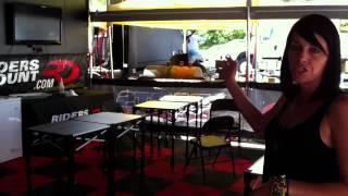 Riders Discount Vesrah Suzuki Hospitality Trailer Tour