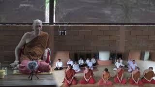 "It is in the present moment where we actually live" Dhammatalk by Ajahn Martin (16/04/19)