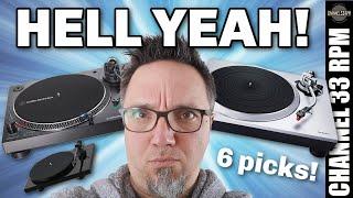 If I got a new turntable today - this is what I would buy (6 record player recommendations)