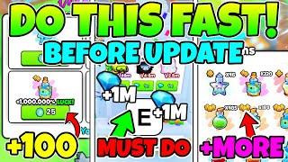 DO THIS FAST BEFORE THE NEW UPDATE! + TONS OF LEAKS! Pets GO!