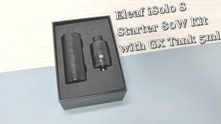 Eleaf iSolo S Starter 80W Kit with GX Tank 5ml