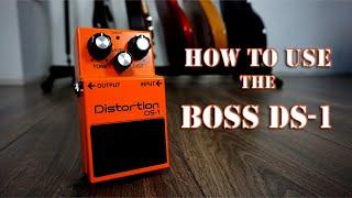 5 Ways How You Can Use The Boss DS-1 Distortion Pedal