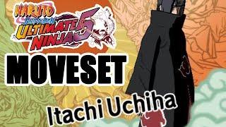 Naruto Ultimate Ninja 5 (PS2) - Itachi Moveset
