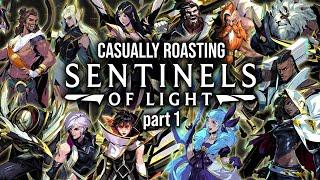 Casually roasting the Sentinels of Light event