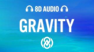 Frank Walker - Gravity ft. Tyler Shaw (Lyrics) | 8D Audio 