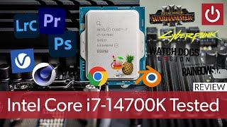 Core i7-14700K Review VS Ryzen 9 7900X & More