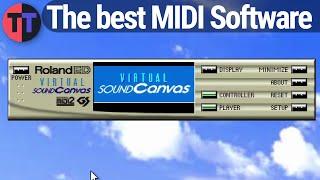 Roland Virtual Sound Canvas (And Visual MT) - The best MIDI Software