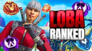 High Level Loba Ranked Gameplay - Apex Legends (No Commentary)