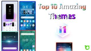 Top 10 Amazing MIUI 11 Themes | Fully MIUI 11 Supported 10 Mi Themes | Amazing 10 themes Collection