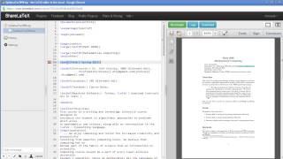 Getting Started with ShareLatex