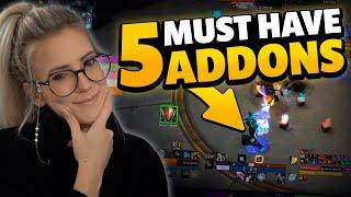 The 5 Most Important Addons for Raiding & M+ (& How to Set them Up!)