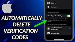 How To Auto Delete OTP Messages In iPhone