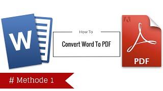 Convert Word to PDF Using MS Office 2007