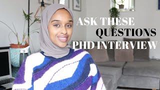 The Best Questions to Ask During A PhD Interview
