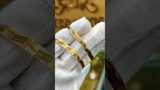 Gold Bangles #21karatgold #ring #diamond #jewellery #youtubeshorts #karwachauth #100k