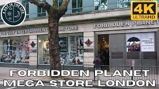 Forbidden Planet London Mega Store 4K GEEK heaven !