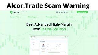 Alcor.Trade Scam Warning - Antares.trade Ponzi Scammers