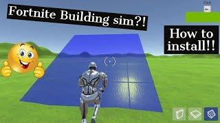 How to install new Fortnite building simulator just build!!