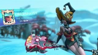 Paladins Evie gameplay Rank 1 In Onslaught