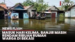 Belum Surut, Ribuan Rumah Warga di Bekasi Masih Terendam Banjir hingga 50 Sentimeter | News Flash