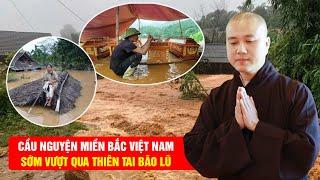 Cầu nguyện Miền Bắc vượt qua thiên tai bão lũ Yagi - Thầy Thích Pháp Hòa (17.09.2024)