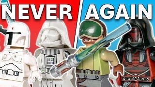 Lego Star Wars Minifigures We'll NEVER SEE AGAIN (Part 3) | Lego Star Wars 2024