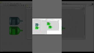 NI DSC Module||(LabVIEW SCADA)_Blink Motor control#shorts