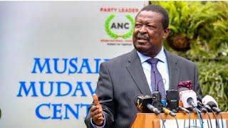 LIVE!! MUSALIA MUDAVADI'S URGENT PRESS TO THE NATION!