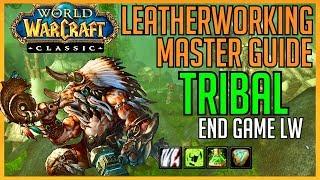 Classic Vanilla WoW Professions | Tribal Leatherworking: Master Guide Leatherworking