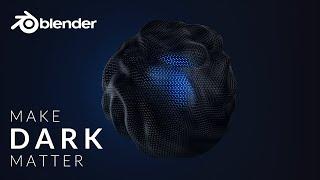 Blender Tutorial - Abstract Procedural Dark Matter Animation In Blender 2.83