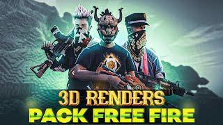 3d Renders Pack Free Fire | NBR GAMING