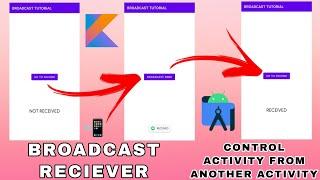 Broadcast Intents and Receiver in Android Studio || Android Development Tutorial || Kotlin || Hindi