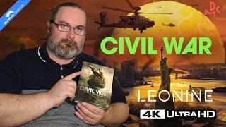 Unboxing CIVIL WAR (Limited 4k-UHD Mediabook Edition) von LEONINE