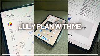 JULY 2024 MONTHLY DIGITAL PLAN WITH ME (US) 