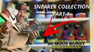 My Entire Crazy expensive, super FIRE, ultra rare, mind blowing, DOPE SNEAKER COLLECTION!