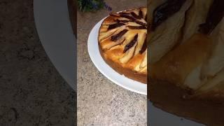 Пирог со Сливами и Яблоками!) На вкус он даст фору очень многим!