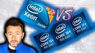 What's the difference NOW between Intel Xeon and i7 i9 for CAD Workstations